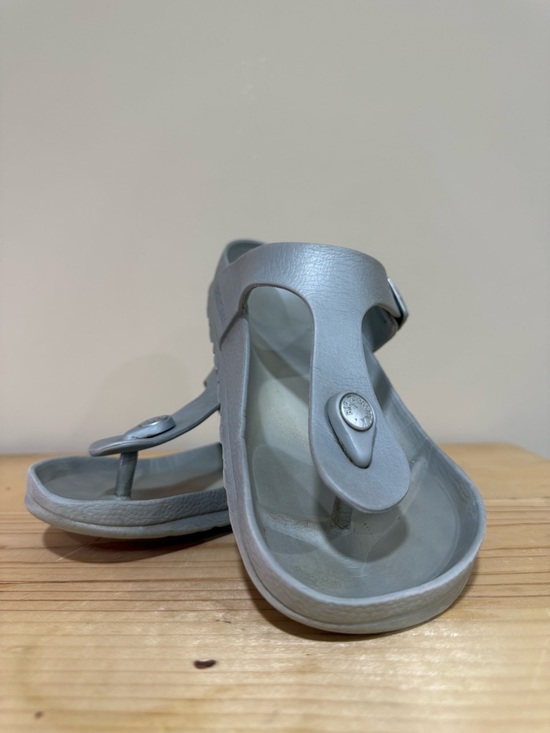 Birkenstock Shoes - Birkenstock silver sandals size 37